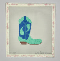 Cowgirl Boot Ostrich Paisley