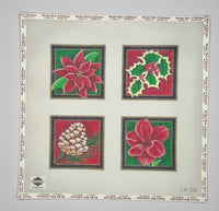 Christmas Floral Coasters