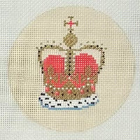 Christmas in London: The Crown with stitch guide
