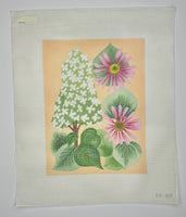 Cosmos and Hydrangeas
