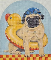 Pug Swimmer