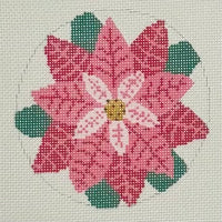 Poinsettia Round with stitch guide