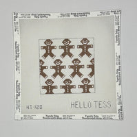 Gingerbread Men Square