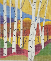 Fall Birch Trees