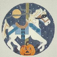 Halloween Carousel Horse