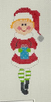 Little Miss Christmas with stitch guide