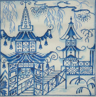 Blue/White Chinoiserie