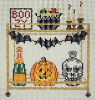 Halloween Bar Cart