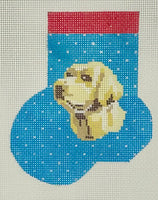 Yellow Lab Mini Sock