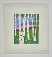 Summer Birch Trees