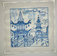 Blue/White Chinoiserie