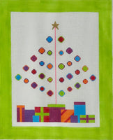 Feather Tree with stitch guide