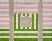 Multi Stripe Tote - Blossom Stem