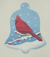 Cardinal Snow Bell (print)