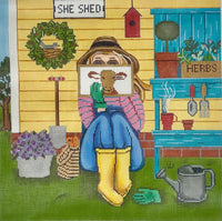Stitching Girl - Gardening Girl