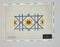 Sunflower Cane Clutch