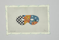 Checks/Confetti/Jack O Lantern Mini Mask