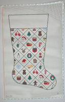 Holiday Stocking - White