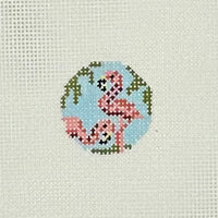 Flamingo Key Fob Insert