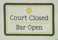 Court Closed Bar Open