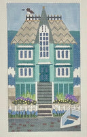 Seaside Houses: Steeple House with stitch guide