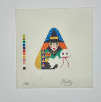 Triangle Witch with Ghost