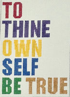 To Thine Own Self