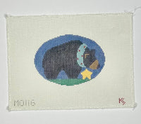 Night Bear Oval