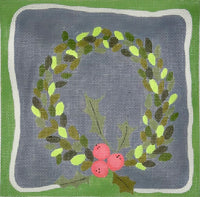 Wreath with Holly