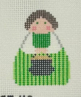Green Angel with Pot of Gold