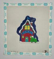 12 Pc North Pole Village Set