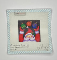 Santa Ornament 3
