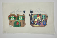Rabbit House Ornament