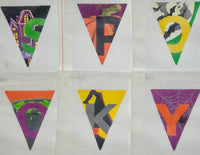Spooky Garland - 6 canvases