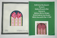 Pink Tree Gift Box with stitch guide