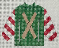 Skis and Poles Pullover