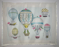 Hot Air Balloons - Multi - Blue
