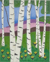 Summer Birch Trees