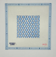 Blue Patterned Insert