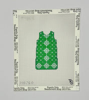 Green Snowflakes Mini Shift