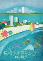 US Travel Poster - Palm Beach