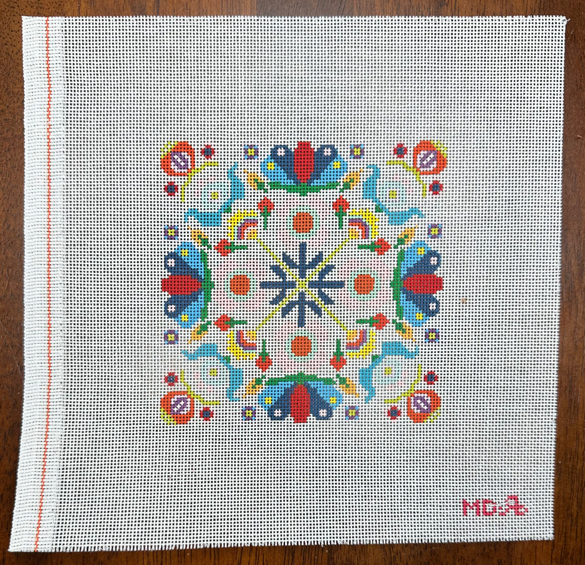 Mopsey Mandala Needlepoint Destashing