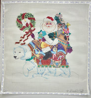 Large Santa on Polar Bear