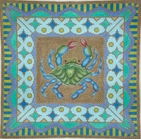 Blue Crab with Border