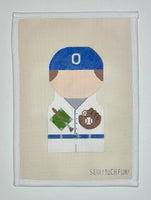 Jason Baseball Player with stitch guide