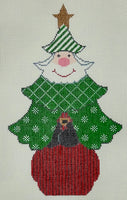 Santa Tree with stitch guide