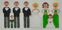 Bridal Party with stitch guide