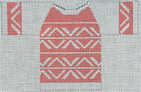 Sweater with stitch guide