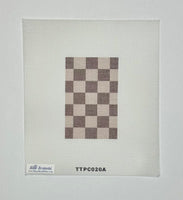 Checkered Insert - Brown (print)