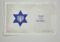 Baby's 1st Hanukkah - Blue